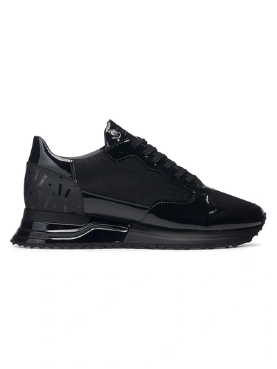 Mallet Popham Midnight Patent Sneakers In Black | ModeSens