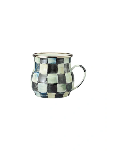 Mackenzie-childs Courtly Check Mug In Black/white