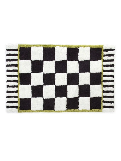 Mackenzie-childs Courtly Check Bath Mat In Multi