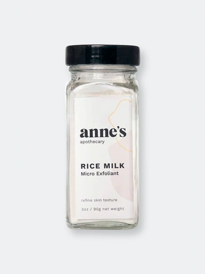 Anne's Apothecary Rice Milk Microexfoliant