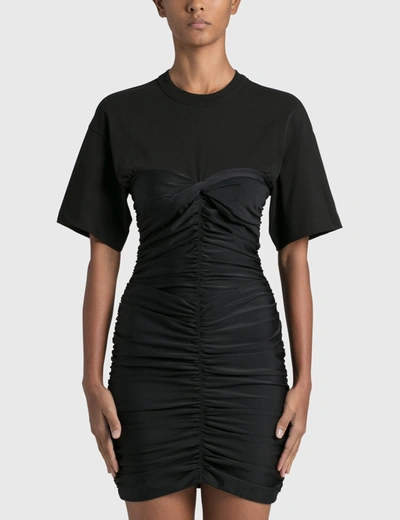 alexander wang bodycon mini dress Alexander Wang Black Racerback Long Sleeve Bodycon Mini Dress  The Closet  New York