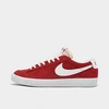Nike Red & White Blazer Low '77 Sneakers In University Red/white