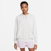 Nike Women's Sportswear Collection Essentials Recycled French Terry Hoodie In Platinum Tint/white