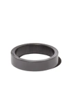 Le Gramme Black Ceramic Polished Ring In Black