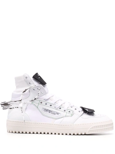 Off-white 3.0 Off Court High-top Sneakers In White/black