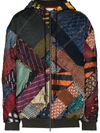 BY WALID HAYDEN PATCHWORK HOODED JACKET