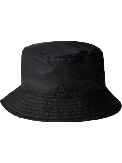 Maison Michel Jason Foldable Bucket Hat In Black