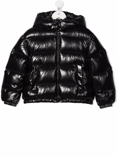 Moncler Kids Black Chouelle Down Jacket
