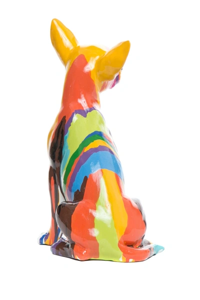Interior Illusions Multicolored Graffiti Chihuahua In Graffiti/multi-color