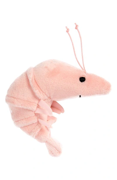 Jellycat Babies' Sensational Seafood Shrimp Stuffed Animal In Pink