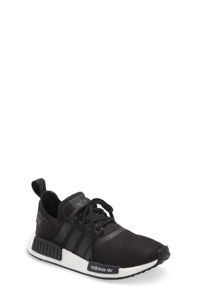 Adidas Originals Kids' Nmd R1 Sneaker In Black/white