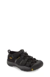 Keen Newport H2 Water Friendly Sandal In Black/ Yellow