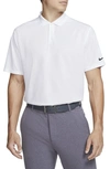 Nike Golf Victory Dri-fit Short Sleeve Polo In White/ Black