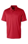 Cutter & Buck Prospect Drytec Performance Polo In Red