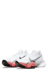Nike Air Zoom Superrep 2 Training Shoe In White/ Black/ Chile Red