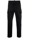 DSQUARED2 STRAIGHT-CUT CARGO TROUSERS