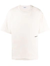 Ambush Embroidered Logo T-shirt In Neutrals
