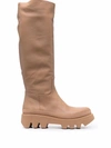 Paloma Barceló Ida Knee-high Boots In Light Brown