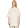Balenciaga Couture Embroidered Oversized T-shirt In 0905 Chalky White/bl