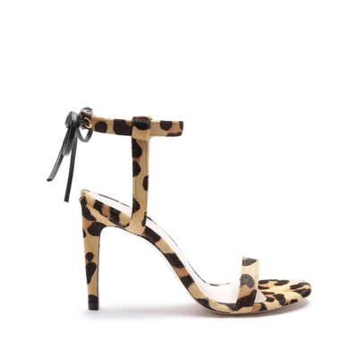 Schutz Iamara Sandal In New Beige Leopard