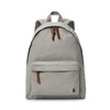 Ralph Lauren Color Shop Canvas Backpack In Soft Grey