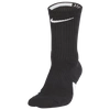 Nike Elite Crew Socks In Black/white