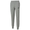 Puma Ess Logo Pants Tr Cl In Gray/white