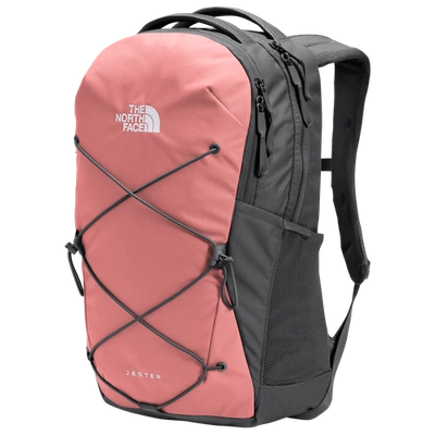 The North Face Jester Backpack In Rose/asphalt Gray