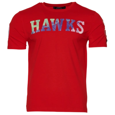 Pro Standard Nba Dye T-shirt In Red/multi Color