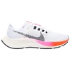 Nike Women's Air Zoom Pegasus 38 Road Running Shoes In White/black/pink