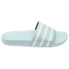 Adidas Originals Adidas Men's Originals Adilette Print Slide Sandals In Mint/white