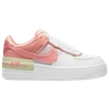 Nike Air Force 1 Shadow Women's Shoes In White/magic Ember/lime Ice