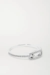 Messika Move Uno 18-karat White Gold Diamond Ring In Gold