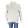 BURBERRY OFF WHITE SALTERS WOOL AND CASHMERE SWEATER