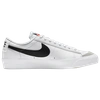 Nike Kids' Blazer Low 77 Sneakers In White/black/orange