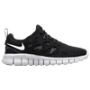 Nike Kids Black Free Run 2 Big Kids Sneakers In Black/white