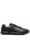 Camper Pelotas Xlf Leather Sneakers In 黑色