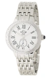 Gevril Gv2 Astor Diamond Quartz Watch, 40mm In Stainless Steel