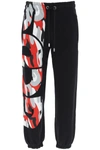 Gcds Logo-print Cotton Track Pants In Black
