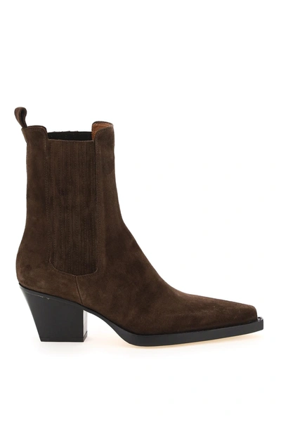 Paris Texas Dallas Ankle Boots In Brown