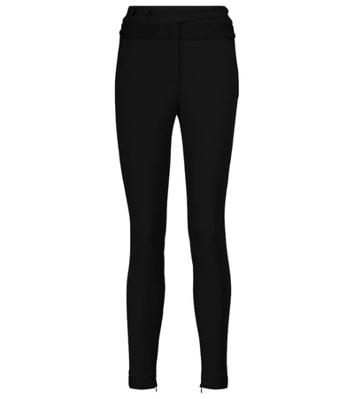Stella Mccartney Women's Morgan Jersey Skinny-leg Pants In Black