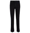3x1 Kaya Skinny Split Vintage Hem Jeans In Black