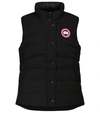 Canada Goose Freestyle Quilted Shell Down Vest In Black