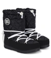 DOLCE & GABBANA 绗缝尼龙雪地靴,P00591526