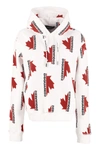 DSQUARED2 DSQUARED2 ALLOVER LOGO PRINT HOODIE