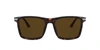 Prada Brown Polarized Square Mens Sunglasses Pr 19xs 01a01d 54 In Brown