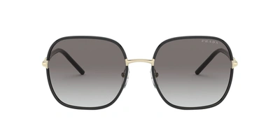 PRADA PR 67XS AAV0A7 SQUARE SUNGLASSES