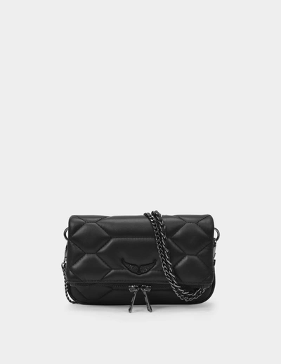 Zadig & Voltaire Rock Nano Xl Bag In Black