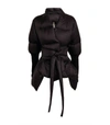 RICK OWENS BELTED BATWING PUFFER JACKET,17137444