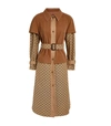 GUCCI TWO-TONE TRENCH COAT,17139034